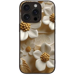 Θήκη Apple iPhone 16 Pro - Sonique 3D Flower Series - Λευκό