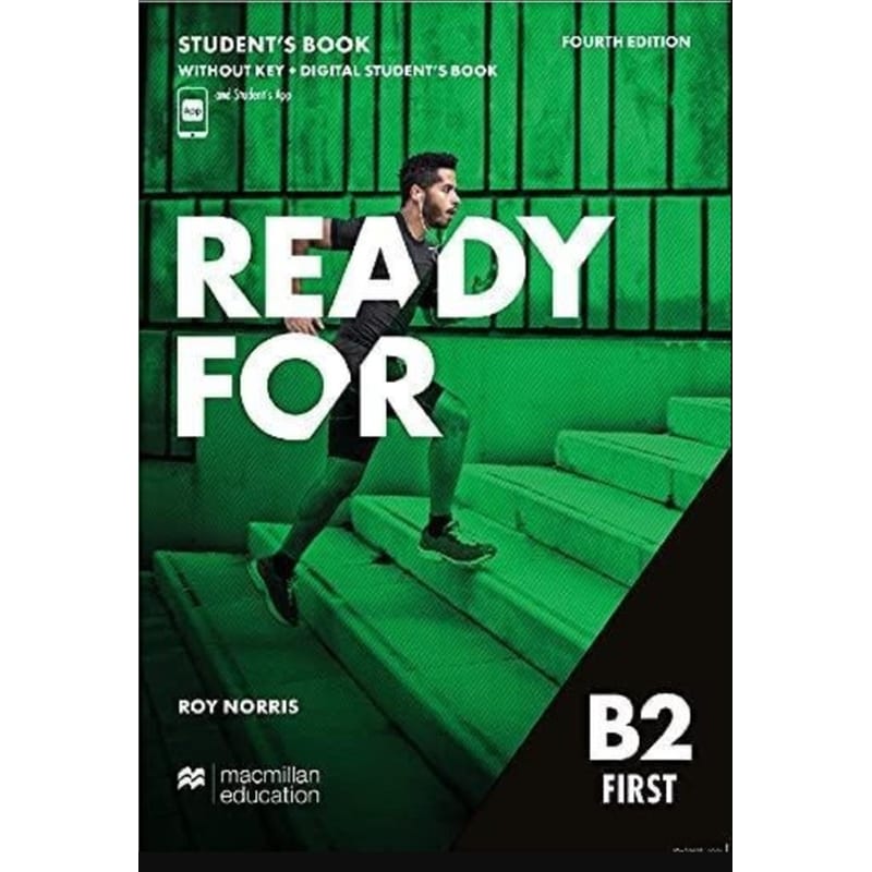 Ready for B2 First 4th Edition Students Book without Key and Digital Students Book and Students App