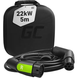 Καλώδιο Φόρτισης EV07 Greencell 5m 22 kW - Μαύρο