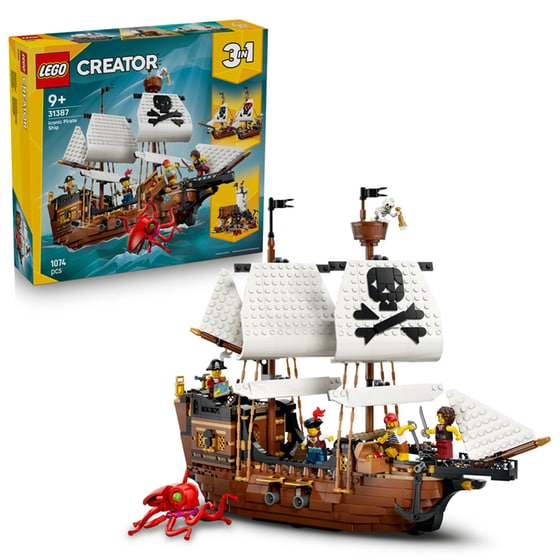 LEGO® Creator 3in1 Iconic Pirate Ship (31387) image 6
