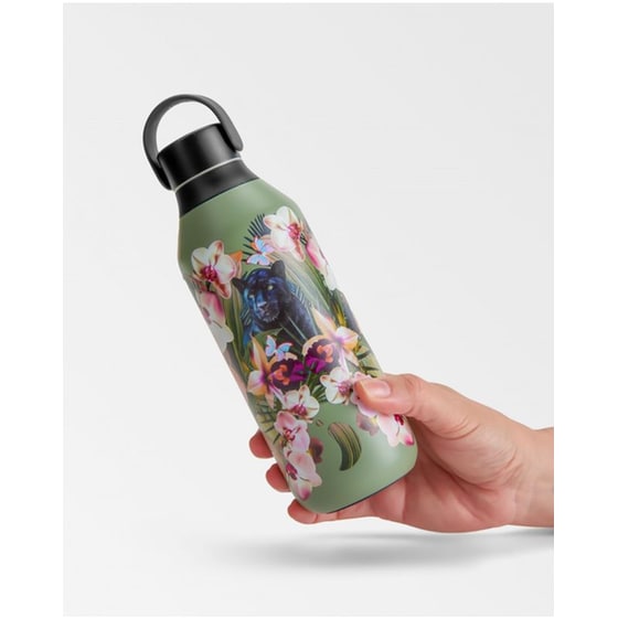 Μπουκάλι Θερμός Chilly's S2 Botanicals Orch Panther 500 ml image 2