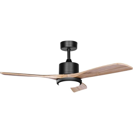 ΙQ CF-5213 85W 132cm Ανεμιστήρας Οροφής με Φως και Τηλεχειριστήριο Καφέ - Μαύρο image 0