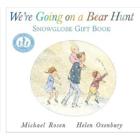 We're Going on a Bear Hunt: Snowglobe Gift Book image 0