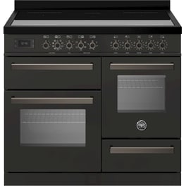 BERTAZZONI PRO105I3ECAT 58 / 46 / 17 Lt Ανθρακί Επαγωγική Ηλεκτρική Κουζίνα