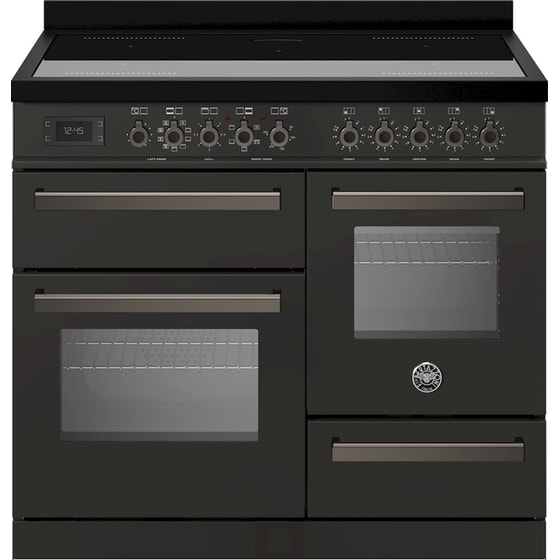 BERTAZZONI PRO105I3ECAT 58 / 46 / 17 Lt Ανθρακί Επαγωγική Ηλεκτρική Κουζίνα image 0