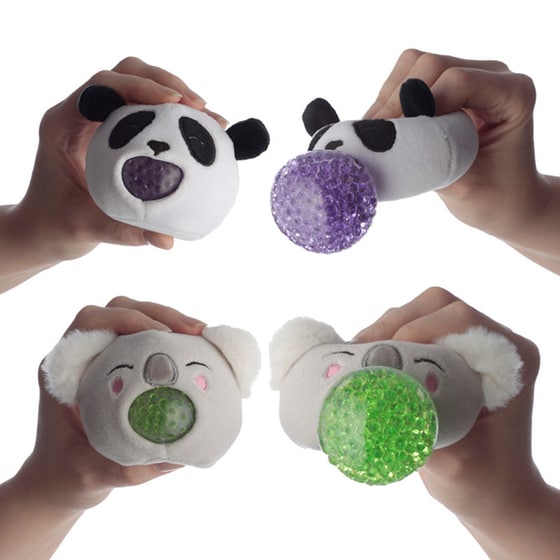 Αντιστρές Μπαλάκι Puckator Plush Squeezy Toy Adoramals (2 Σχέδια) image 2