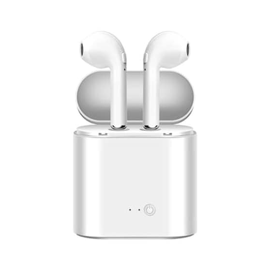 Bluetooth Handsfree Earpods I7 (earphones) White image 1
