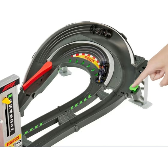 Mattel Hot Wheels Πίστα Race Formula 1 Grand Prix Circuit με 3 Αυτοκινητάκια 1:64 (JDY16) image 5