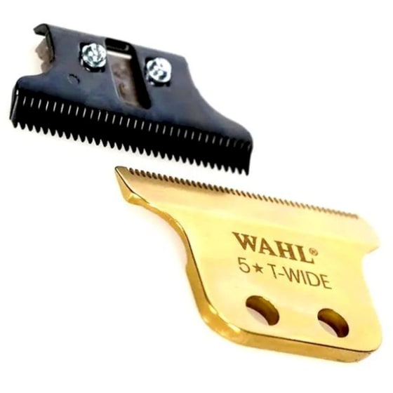 Ανταλλακτικό Κοπτικό WAHL Trimmer Blade T-wide (2215-716) Χρυσό image 1