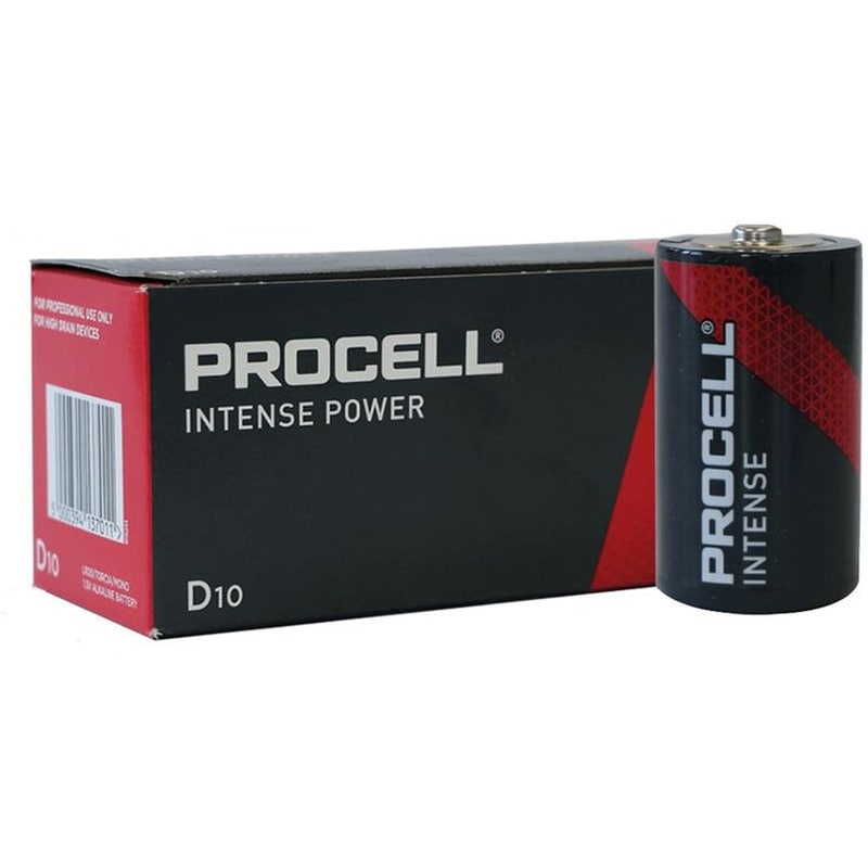 Duracell Procell Intense 1.5 V Alkaline D Battery