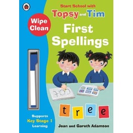 Wipe-Clean First Spellings: Start School with Topsy and Tim