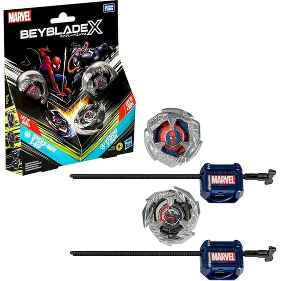 Beyblade X Marvel Spiderman vs Venom (G0288) image 1