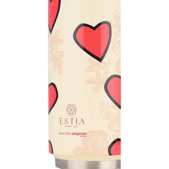 Θερμός Travel Cup Estia Home Art Save the Aegean Tender Lace 500ml image 2