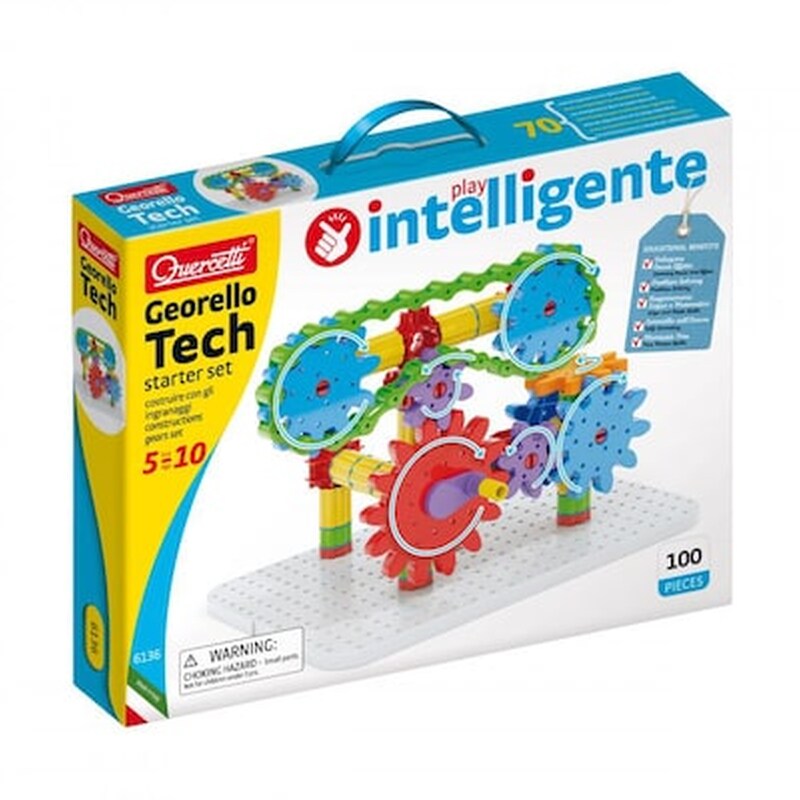 Κατασκευή Με Γρανάζια Georello Tech, Quercetti