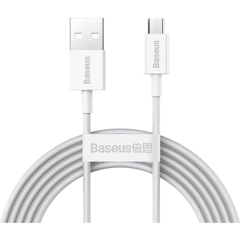 BASEUS Baseus Superior Series USB - Micro USB Fast Charging Data Cable 2A 2m - Λευκό