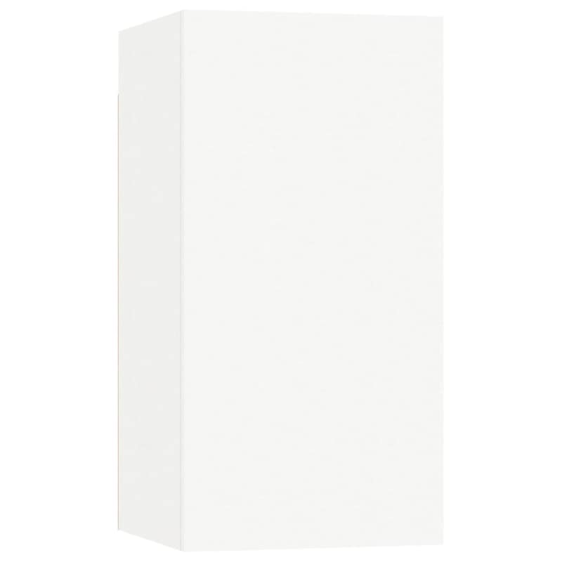 VIDAXL Έπιπλο Τηλεόρασης VidaXL από Μοριοσανίδα 30.5x30x60cm - Λευκό