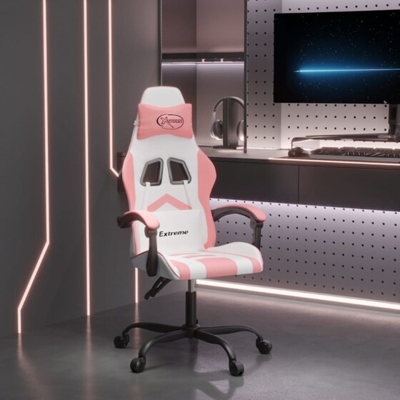 Καρέκλα Gaming VIDAXL 3143899 από Τεχνητό Δέρμα - Λευκό image 10