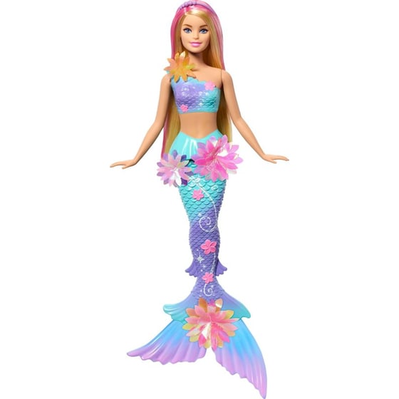 Mattel Κούκλα Barbie Μαγική Γοργόνα που Ανθίζει - Ξανθι (JDM72) image 1