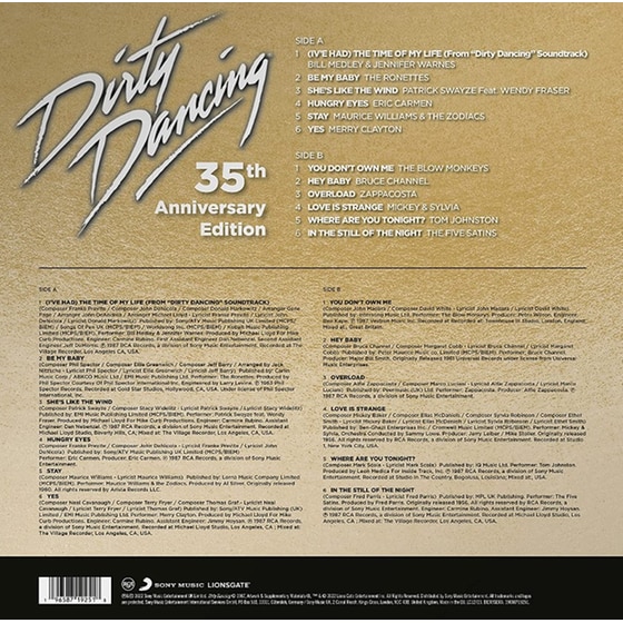 Dirty Dancing (Soundtrack) (LP) image 1