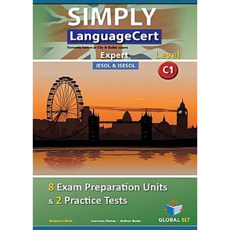 Simply LanguageCert (Expert) C1 Preparation Practice Tests: Teachers Book