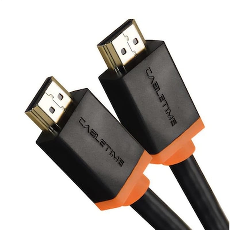 CABLETIME Cabletime Καλώδιο Hdmi 2.0 Av540, 4k/60hz, 5m, Μαύρο