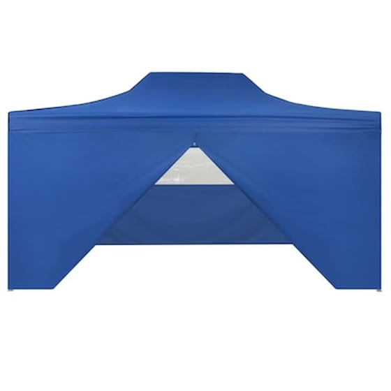 Τέντα Vidaxl Χάλυβας Πτυσσόμενο 3x4.5m - Μπλε image 4