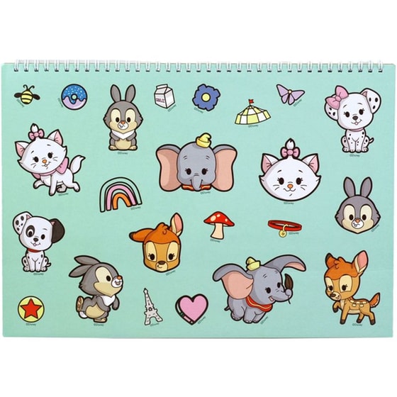 Μπλοκ Ζωγραφικής Gim A4 Disney Animals image 1