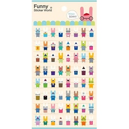 Αυτοκόλλητα Funny Stickers Bonny Bonny