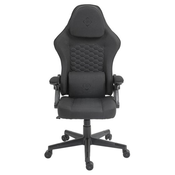 Gaming Καρέκλα Deltaco Gaming DC130 Υφασμάτινη Μαύρη image 1