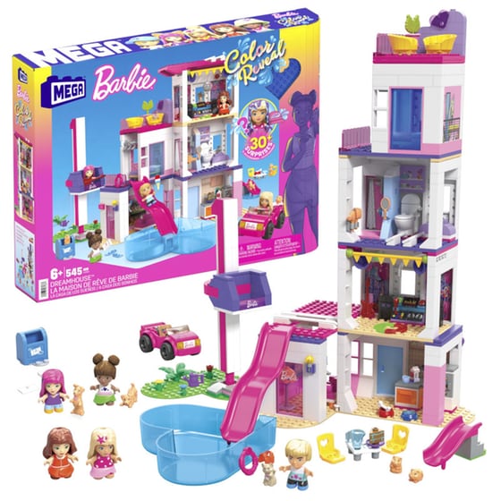 Σετ Κατασκευών MEGA Barbie Color Reveal DreamHouse image 0