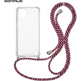 Θήκη Apple iPhone 11 - Sonique με Κορδόνι Armor Clear - Μπορντό
