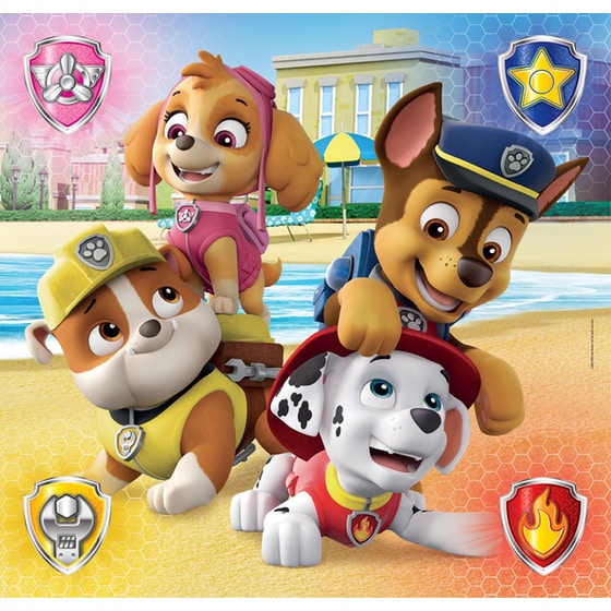 Παιδικό Σετ Παζλ Clementoni Super Color Nickelodeon Paw Patrol (3x48 Κομμάτια) image 4
