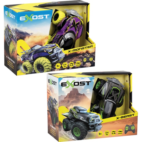 Τηλεκατευθυνόμενο Αυτοκίνητο Exost X-Monster/ X-Beast R/C 2.4Ghz 1:34 1 Τμχ - Τυχαία Επιλογή Σχεδίου image 8
