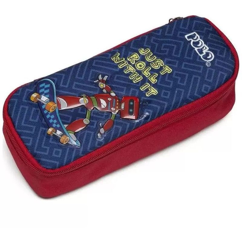 Κασετίνα Οβάλ Polo Animal Robot Ρομπότ