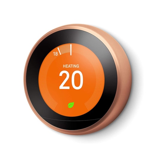 Google Nest Learning Thermostat (3rd Gen) - Copper image 1