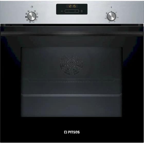 PITSOS PH22S40X3 & CRS631T06 71 Lt Inox Eντοιχιζόμενο Σετ Φούρνος και Εστία image 1