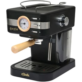 ESTIA 06-18986 950W 15 Bar Μαύρη Μηχανή Espresso