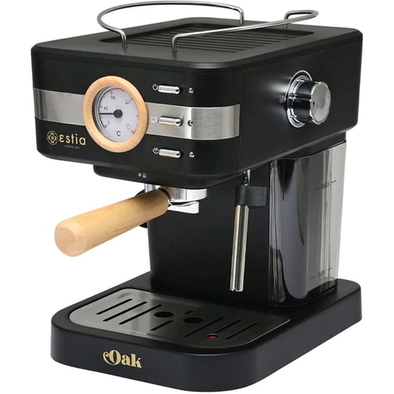 ESTIA 06-18986 950W 15 Bar Μαύρη Μηχανή Espresso image 0