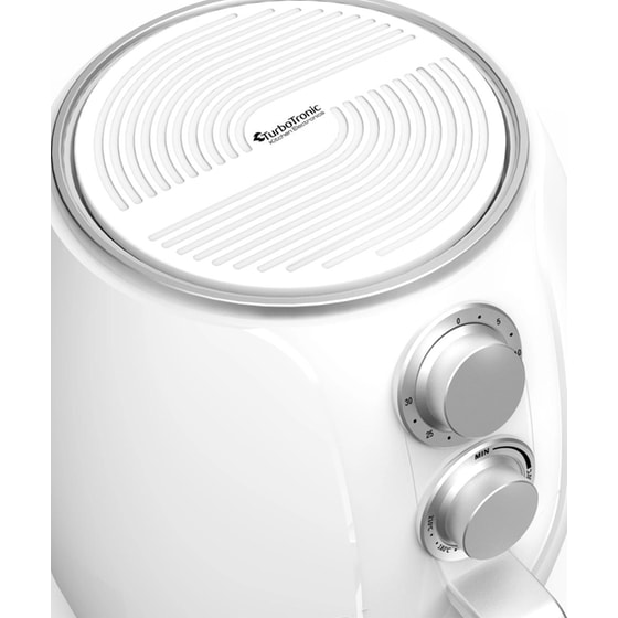 TURBOTRONIC TT-AF3 με Αποσπώμενο Κάδο 1200 W 3 L Λευκό Φριτέζα Αέρος image 1