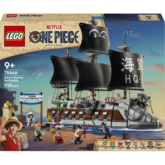 LEGO® One Piece Garp's Marine Battleship (75646) image 0