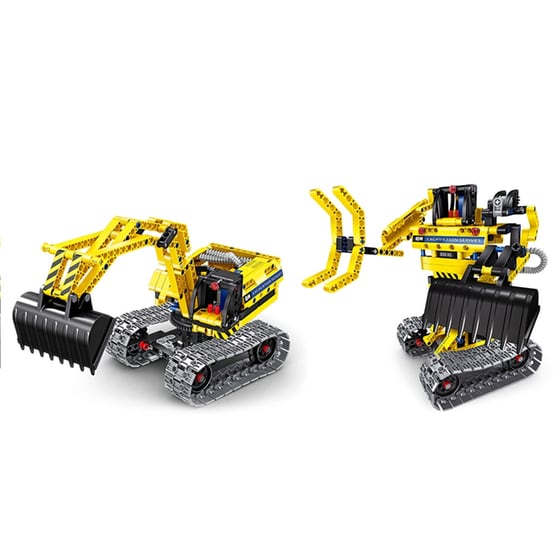 Mechanical Master 2 In 1 - Excavator And Robot (q6801) image 0