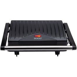 SOGO SS-7122 750W Μαύρη Τοστιέρα - Γκριλιέρα