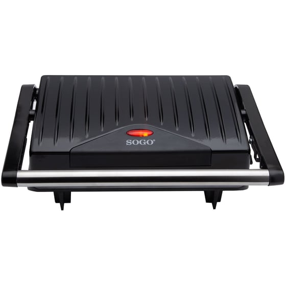 SOGO SS-7122 750W Μαύρη Τοστιέρα - Γκριλιέρα image 0