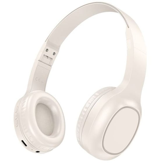 Ασύρματα Ακουστικά Κεφαλής Hoco W46 Charm - Λευκό image 0
