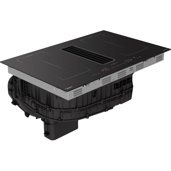 MIDEA MIH742FY58K2Y 80 cm Μαύρο Εστία Επαγωγική Αυτόνομη με Ενσωματωμένο Απορροφητήρα image 4