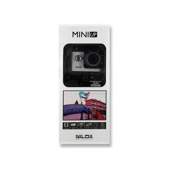 Action Camera Nilox MiniUp 720p HD Λευκό image 3