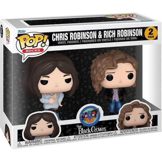 Funko Pop! Rocks - The Black Crowes - Chris & Rich Robinson 2-Pack image 1