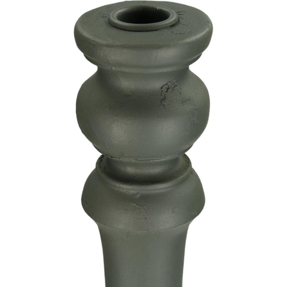 Κηροπήγιο ArteLibre Γκρι Polyresin 15 x 15 x 55 cm image 2
