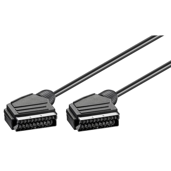 Goobay Καλώδιο Scart 21pin Σε Scart 21pin 11702 1.5m Μαύρο image 0