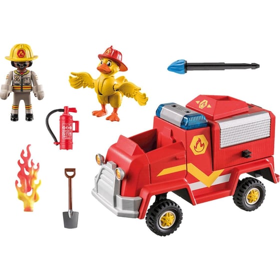 PLAYMOBIL® Duck on Call Όχημα Πυροσβεστικής με κανόνι νερού (70914) image 1